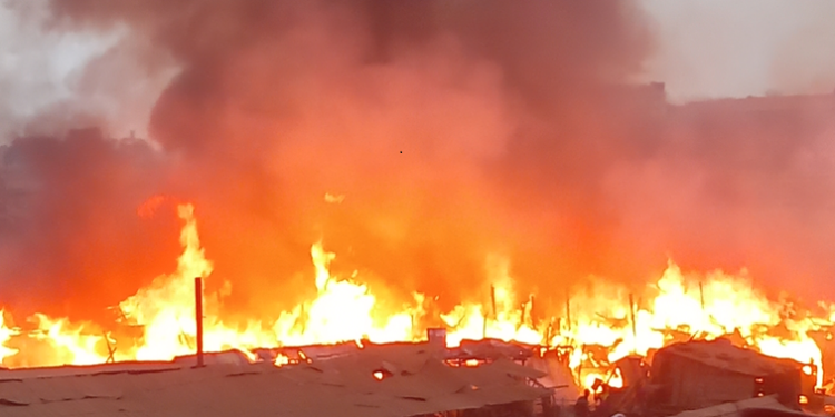 Grave incendie à Dabondy