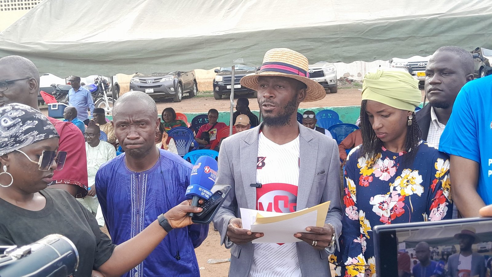 À l’occasion de la célébration de la Journée internationale de la liberté de la presse, le Secrétaire général du Syndicat des Professionnels de la Presse de Guinée (SPPG)
