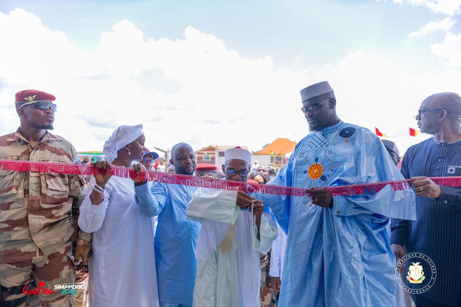 Kankan : Général Mamadi DOUMBOUYA, inaugure le Centre cardio-diagnostic portant son nom