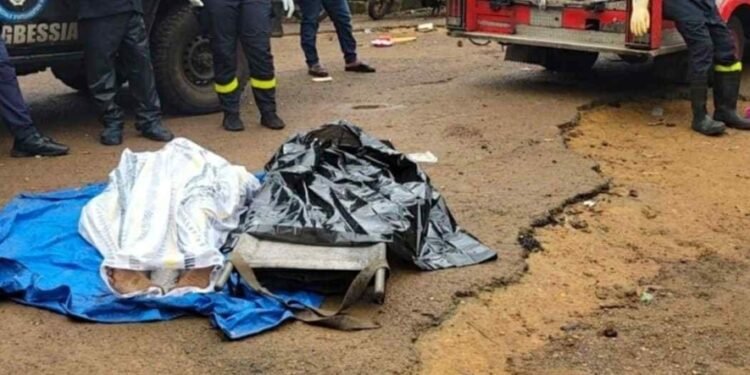 Gbessia/Conakry : Un motard retrouvé mort, sa passagère portée disparue après des inondationse