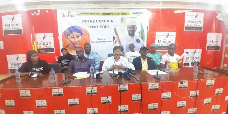 Guinée : Aminata Hady Diallo lance le Mouvement “Doumbouya Nan Nöma” pour soutenir la candidature du Général Mamadi Doumbouya