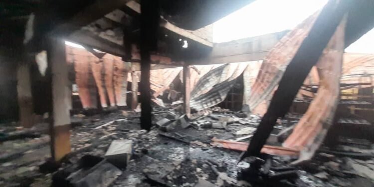 Incendie à Sangoyah (Matoto) : Un centre de mémorisation du Saint Coran accueillant plus de 200 enfants réduit en cendres