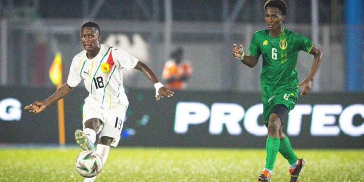 CAN U17 Zone UFOA A : la Guinée démarre les éliminatoires par une victoire face à la Mauritanie