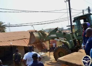 Occupation anarchique des voies publiques à Conakry : la police nationale relance les opérations de déguerpissement dès ce mercredi