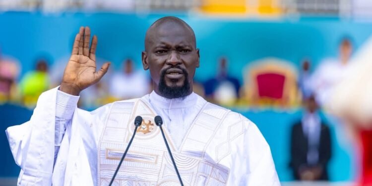 Guinée : investi pour un mandat de sept (7) ans, Mamadi Doumbouya dédie sa victoire au peuple guinéen