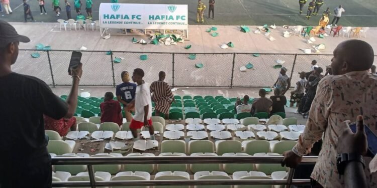 Incidents Hafia FC vs AS Kaloum : la LGFP condamne des actes de vandalisme et annonce des sanctions