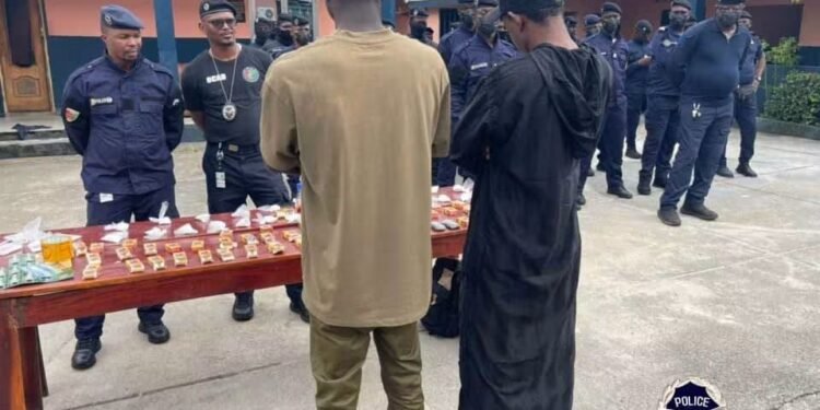 OCAD : 725 grammes de cocaïne saisis à Kipé, deux suspects interpellés