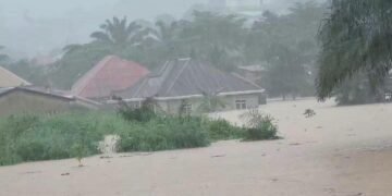 Coyah : les fortes pluies provoquent des inondations dans plusieurs quartiers