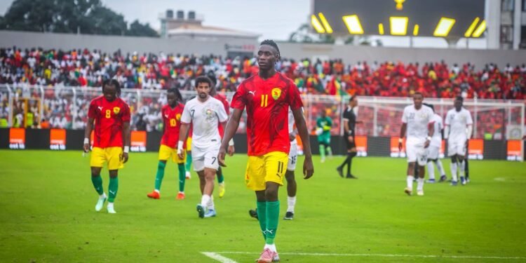Stade du 28 Septembre : la Guinée bat le Kenya 1-0 dans les éliminatoires de la CAN 2027