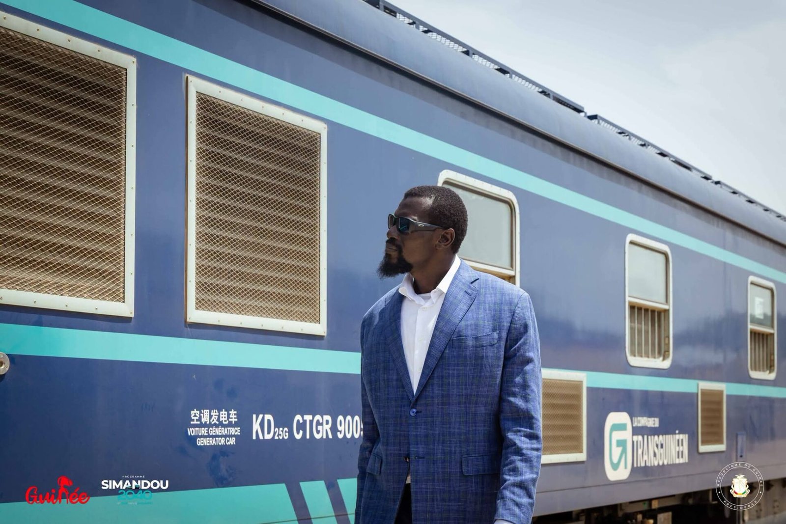 TransGuinéen : Mamadi Doumbouya inaugure le train de voyageurs