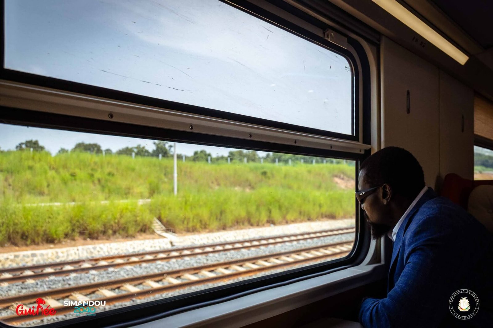 TransGuinéen : Mamadi Doumbouya inaugure le train de voyageurs
