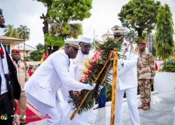 Centre-ville de Kaloum : la Guinée célèbre le 68ᵉ anniversaire de son indépendance